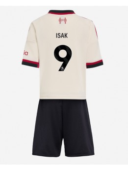 Billige Liverpool Alexander Isak #9 Bortedraktsett Barn 2025-26 Kortermet (+ Korte bukser)
